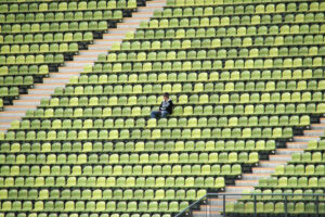 Solitude dans un stade