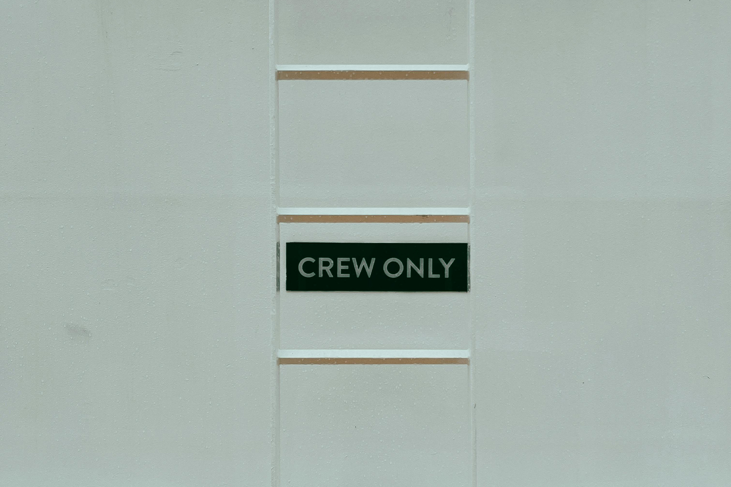 "Crew only"